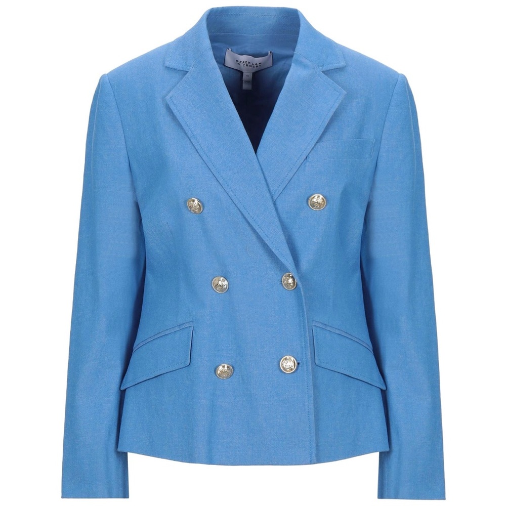 10 Crosby Derek Lam Women’s Blue Suit Jacket